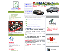 Tablet Screenshot of akdemiroto.com